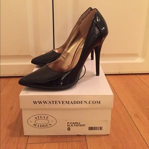 NWOT Steve Madden Patent Leather Heels